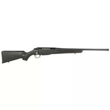 Tikka JRTXEC31422MT T3 Lite Compact 22-250 Rem 3+1 22" Matte Blued Threaded Barrel, Blued Drilled & Tapped Steel Receiver, Fixed Black Synthetic Stock