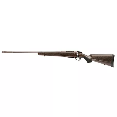 Tikka JRTXRBS482 T3x Roughtech 6.5 Creedmoor 3+1 24.30" Stainless Fluted Threaded Barrel, Stainless Steel Drilled & Tapped Receiver, Ember Roughtech Synthetic Stock, Left Hand