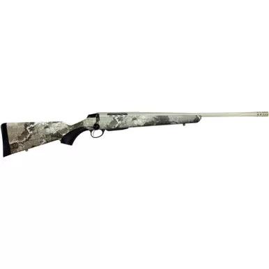 Tikka JRTXVA370 T3x Lite 7mm Rem 3+1 24.30" Stainless Fluted Threaded Barrel, Drilled & Tapped Steel Receiver, Veil Alpine Fixed Synthetic Stock, Black Interchangeable Backstrap Grip