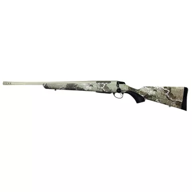 Tikka JRTXVA416 T3x Lite 308 Win 3+1 20" Fluted/Threaded, Desert Verde Cerakote Barrel/Rec, Veil Alpine Synthetic Stock, Interchangeable Grip, Muzzle Brake Left Hand