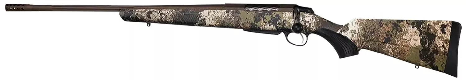 Tikka T3x Lite 308 Win Rifle 3+1 20" Fluted/Threaded, Midnight Bronze Cerakote Barrel/Rec, Veil Wideland Synthetic Stock, jrtxvw416