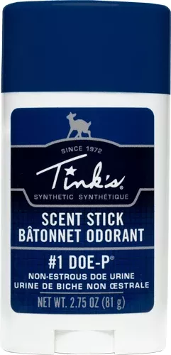 Tinks Deer Lure #1 Doe-p – Calming Stick 2.75oz