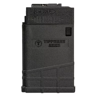 Tippmann Arms A201065 M4-22 10rd Low Profile 22 LR, Black Steel