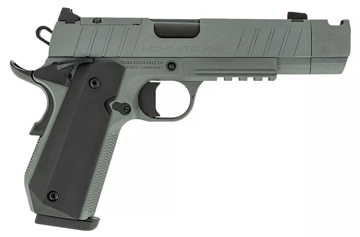 Tisas 1911 Night Stalker 10mm Auto Pistol 4.25" 10100134