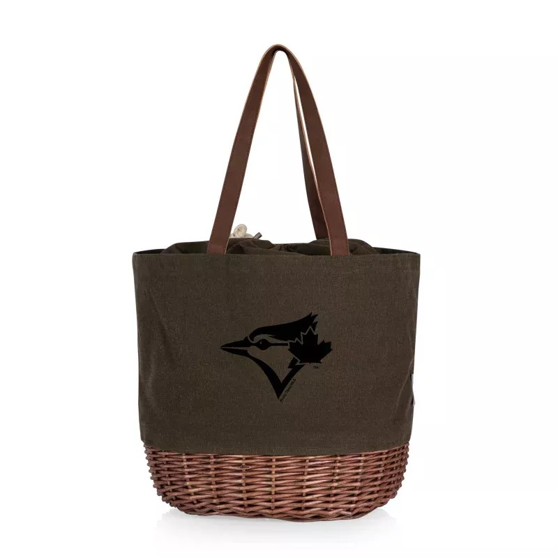 Toronto Blue Jays – Coronado Canvas and Willow Basket Tote