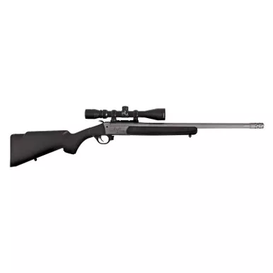Traditions CRS-351130WT Outfitter G3 Takedown 35 Whelen 1rd 22", Stainless Cerakote Barrel/Rec, Black Synthetic Stock, Muzzle Brake, 3-9x40mm BDC Scope