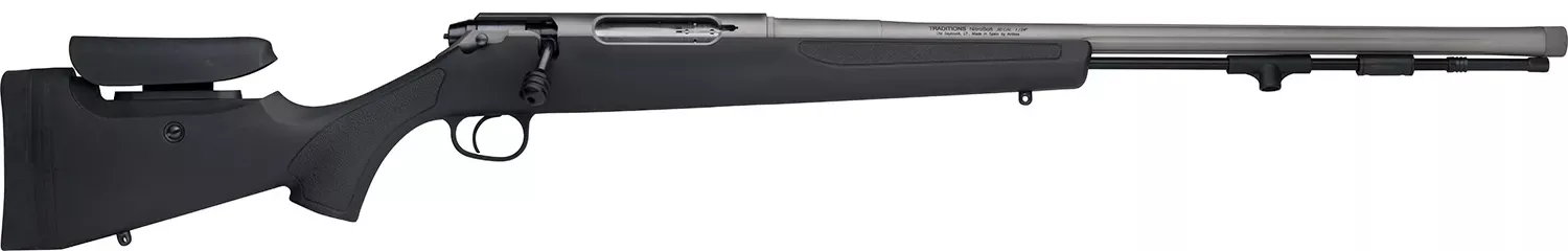 Traditions NitroBolt 50 Caliber Inline Muzzleloader 24" Black CR94660440