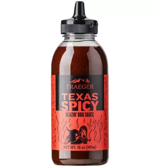 Traeger Texas Spicy BBQ Sauce 16 oz Squeeze Sau066