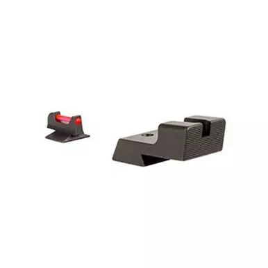 Trijicon Fiber Sight Set, Red/Green Front, Black Rear