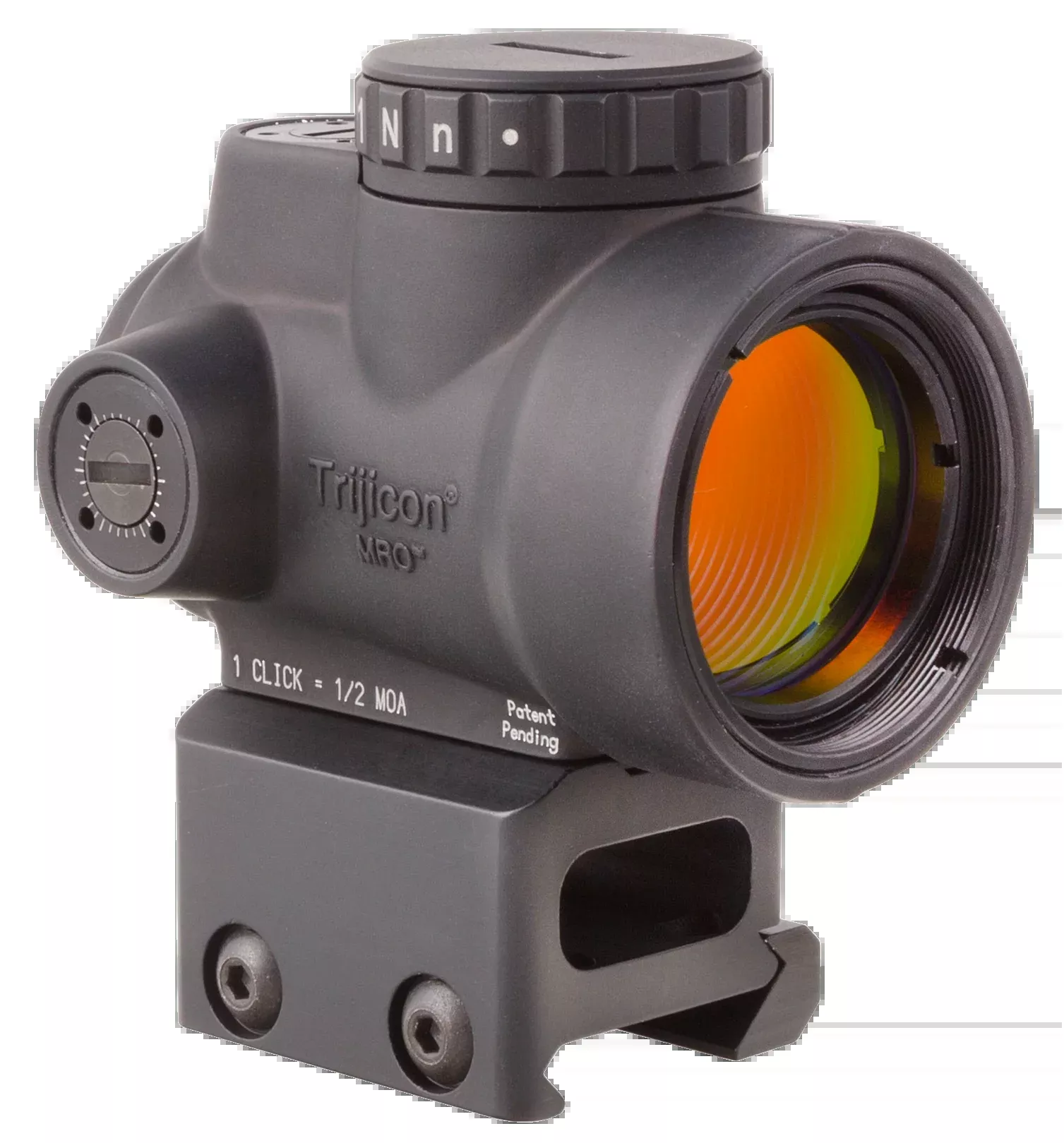 Trijicon Mro 1x25 Adj Grn Dot - Sight 2.0 Moa Co-witness Mount