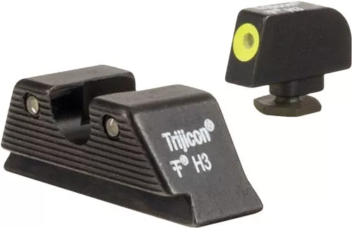 Trijicon Night Sight Set Hd Xr – Yellow Outline For Glock 17mos