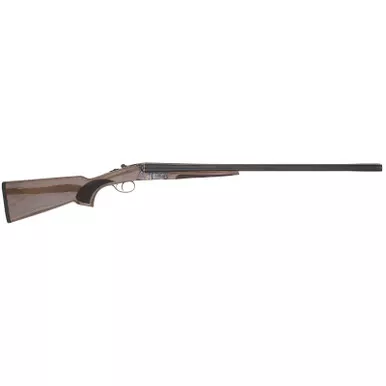 TriStar 38004 Phoenix 20 Gauge Break Open 3" 2rd 28" Blued Side By Side Barrel, Color Case Hardened Steel Receiver, Fixed Gloss Walnut Stock, Ambidextrous