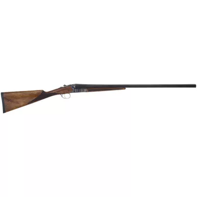 TriStar 38016 Bristol SxS Full Size 16 Gauge Break Open 2.75" 2rd 28" Blued Side By Side Barrel, Color Case Hardened Steel Receiver, English Style Oiled Turkish Walnut Stock, Right Hand