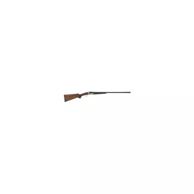 TriStar 38128 Bristol SxS Full Size 28 Gauge Break Open 2.75" 2rd 28" Blued Side By Side Barrel, Nickel Engraved w/24K Gold Inlay Steel Receiver, Fixed Oiled Turkish Walnut Stock, Right Hand