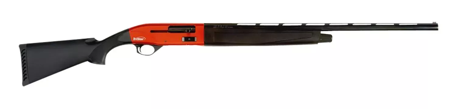 TriStar Viper G2 Pro Sporting 12 Gauge 30″ 5+1 3″, Red Anodized Rec, Black SoftTouch Stock, Fiber Optic Sight