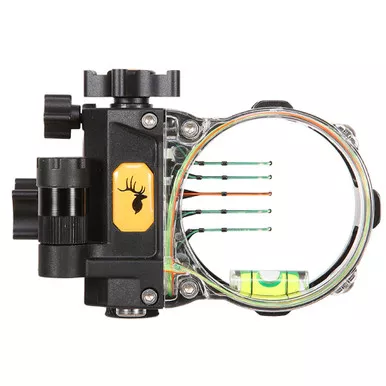 Trophy Ridge AS825L19 React Pro Sight, 5 Pin, .019, Black, Left Hand