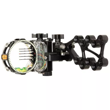 Trophy Ridge AS825R10 React Pro Sight, 5 Pin, .010, Black, Right Hand