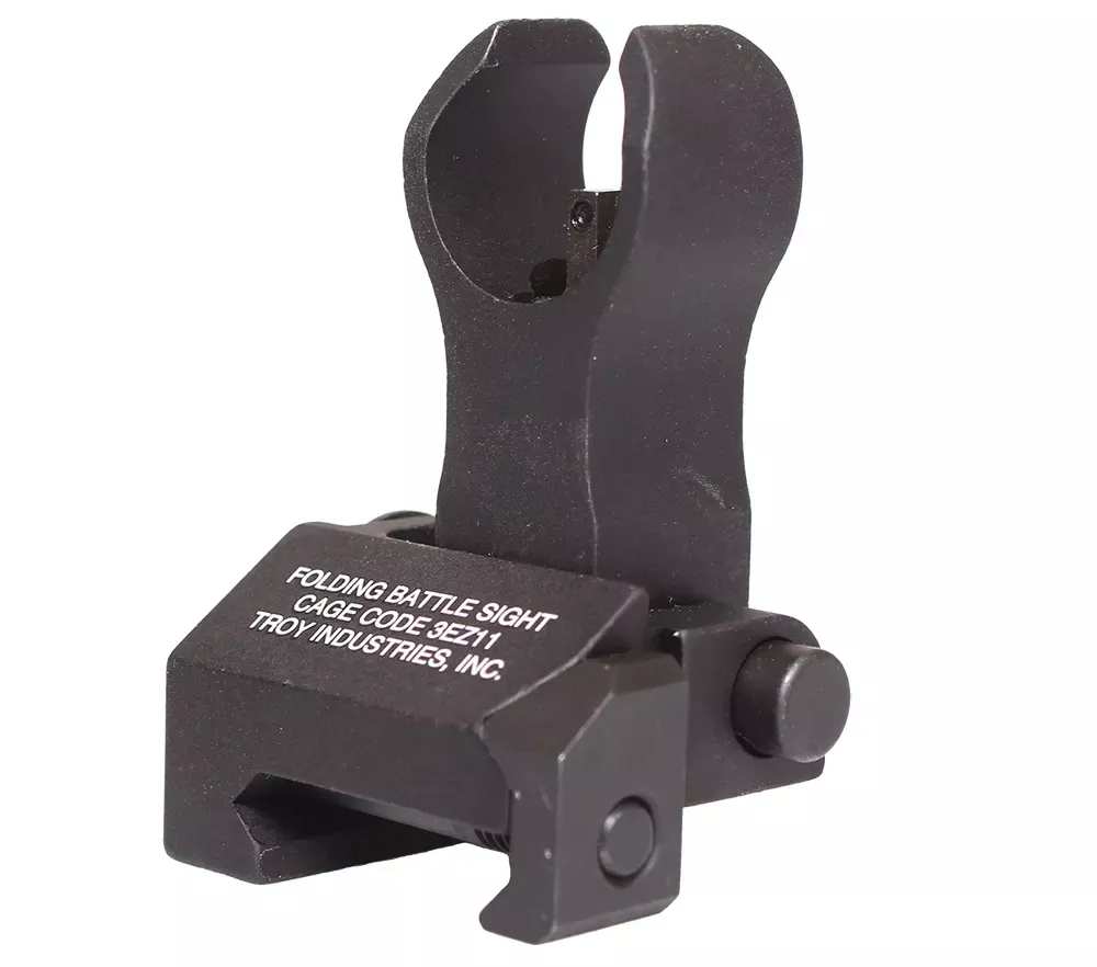 Troy Ind Tritium Front Folding BattleSight HK Black Hardcoat Anodized HK