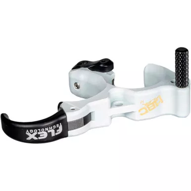 TRU Ball THBF-CKWH-M Honey Badger Claw Flex CK Release Cloud White Cerakote 3 Finger, White, Medium