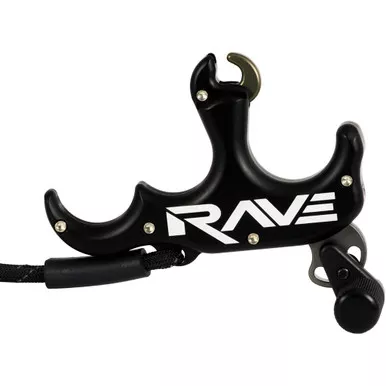 TRU Ball TRV3-BK Rave Release 3 Finger, Black