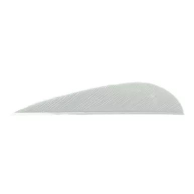 Trueflight Parabolic Feathers, 3 Inches, Right Wing, 100 Pack