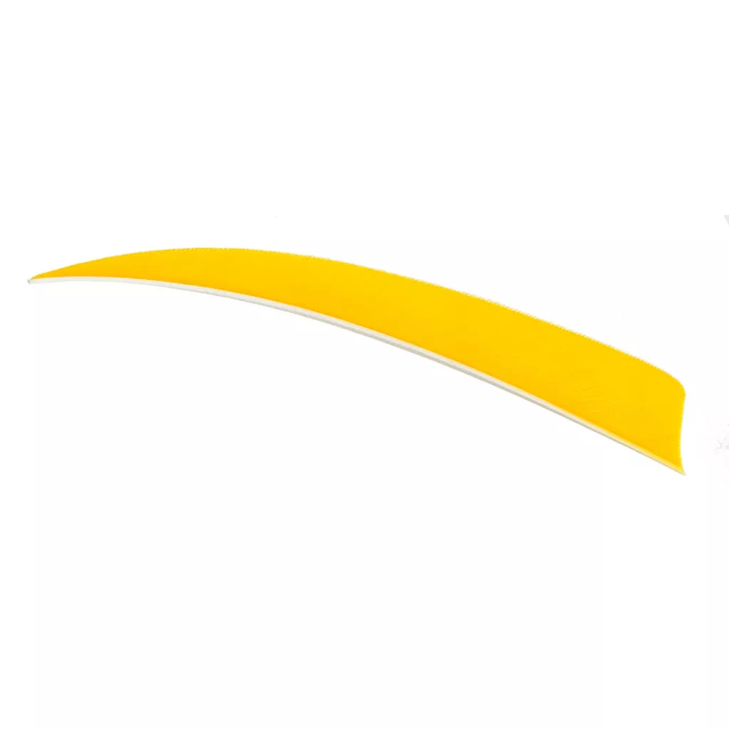 Trueflight Shield Cut Feathers Yellow 4 In. Rw 100 Pk.