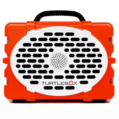 Turtlebox Audio Gen 3 Speaker Original Orange & White