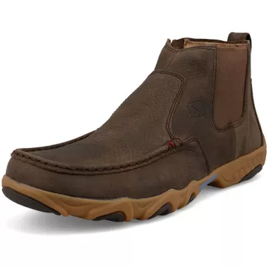 TWISTED X Men's 4in Chelsea Root Beer Driving Moc (MDMX001)