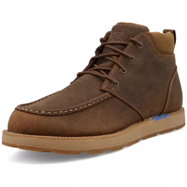 TWISTED X Men's 6in CellStretch Wedge Sole Brunette/Spice Boots (MCAX002)
