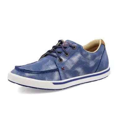 TWISTED X Women's Kicks Blue Mirage Multi Casual Shoes (WCA0064)