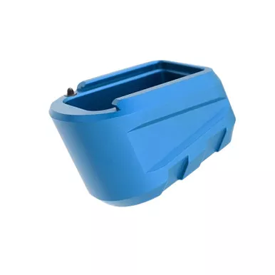Tyrant CNC TDP365MAGEXBLUE Magazine Extension 9mm Fits Sig P365 X Macro 3rd Blue Aluminum