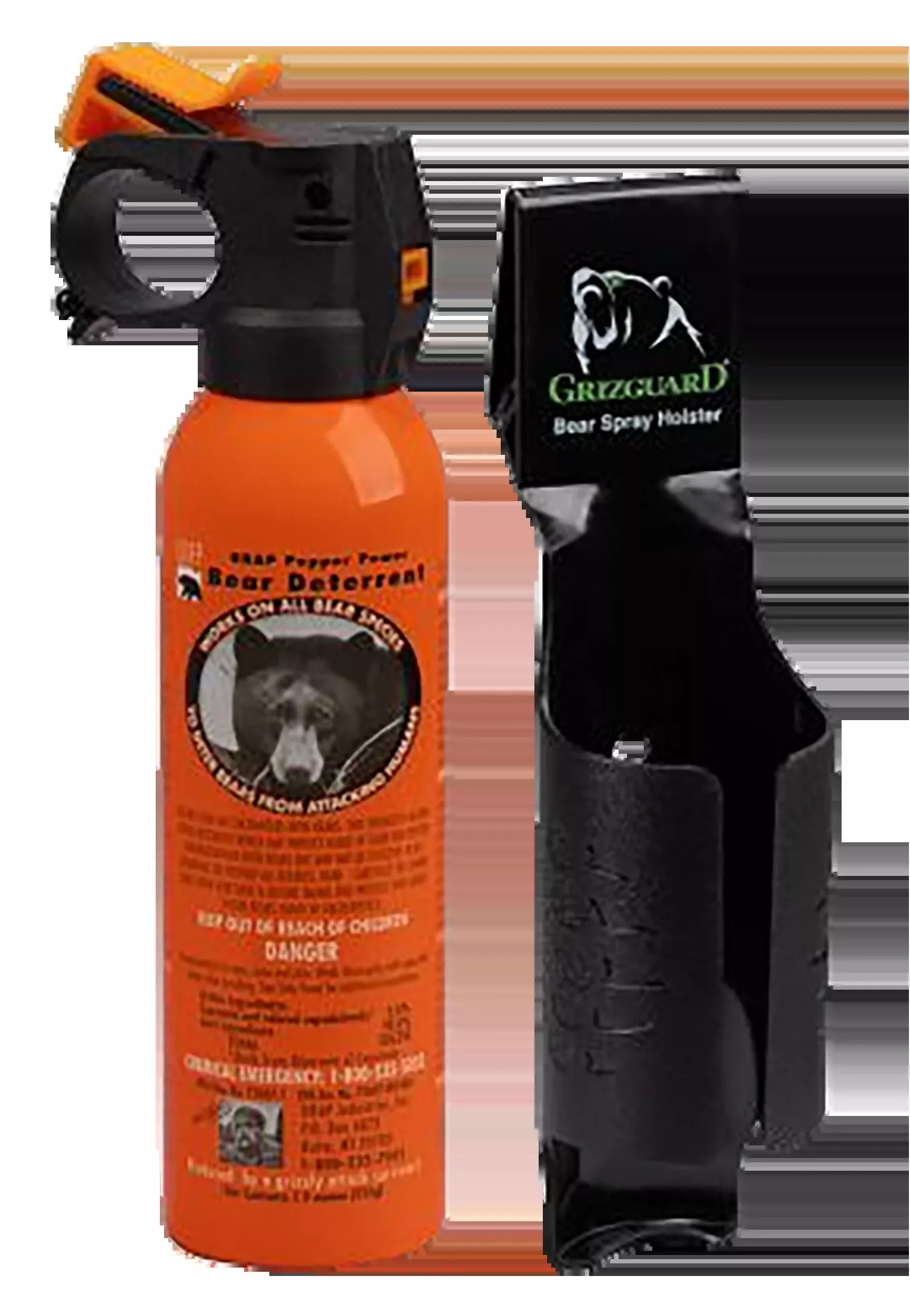 Udap Bear Spray, Udap Sog Orange Bear Spray 7.9oz W/griz Holstr