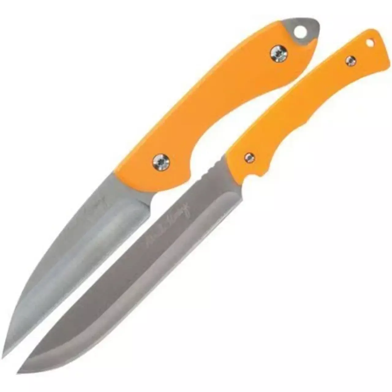 Uncle Henry Orange Cleaver & Fixed Blade Gift Set