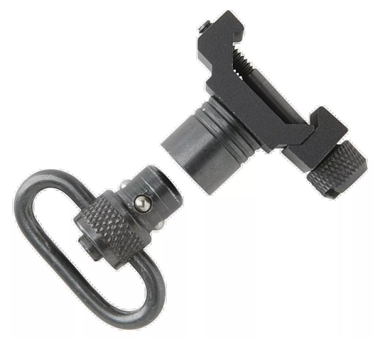 Uncle Mike’s Qd Swivels Picatinny Swivel Attachment Black