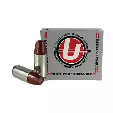 Underwood Ammo 7199mm+P Luger 147gr Hard Cast Flat Nose 20 Per Box/10 Case
