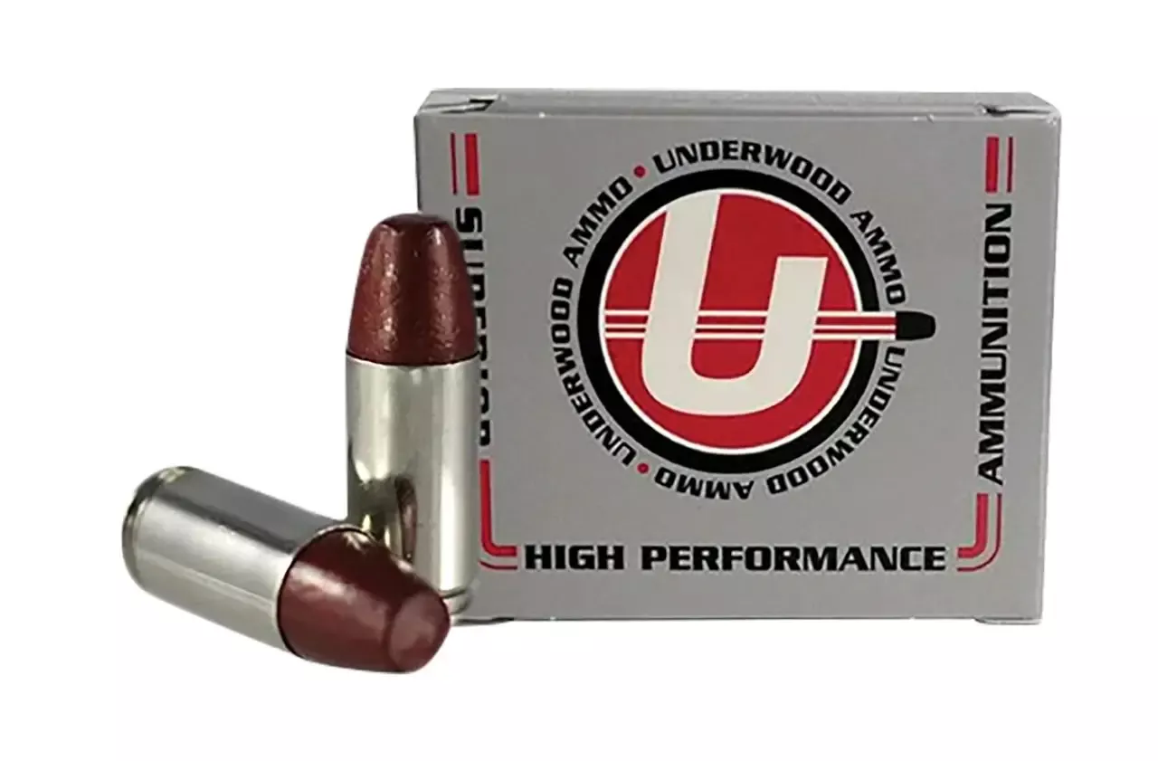 Underwood Ammo 9mm +P Ammo 147 gr Hard Cast Flat Nose 20 Rounds 719