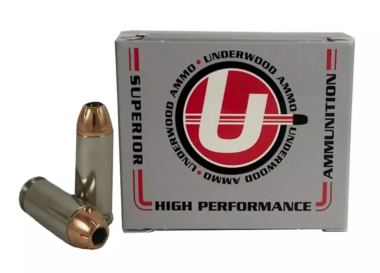 Underwood Ammo XTP 10mm Ammo 155 gr Jacketed Hollow Point 20 Rounds 232