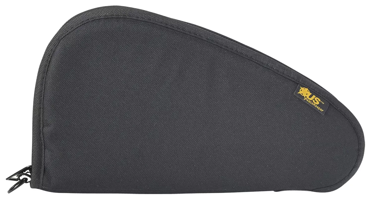 US PeaceKeeper 11 x 6" Pistol Case Black Holds 1 Handgun "
