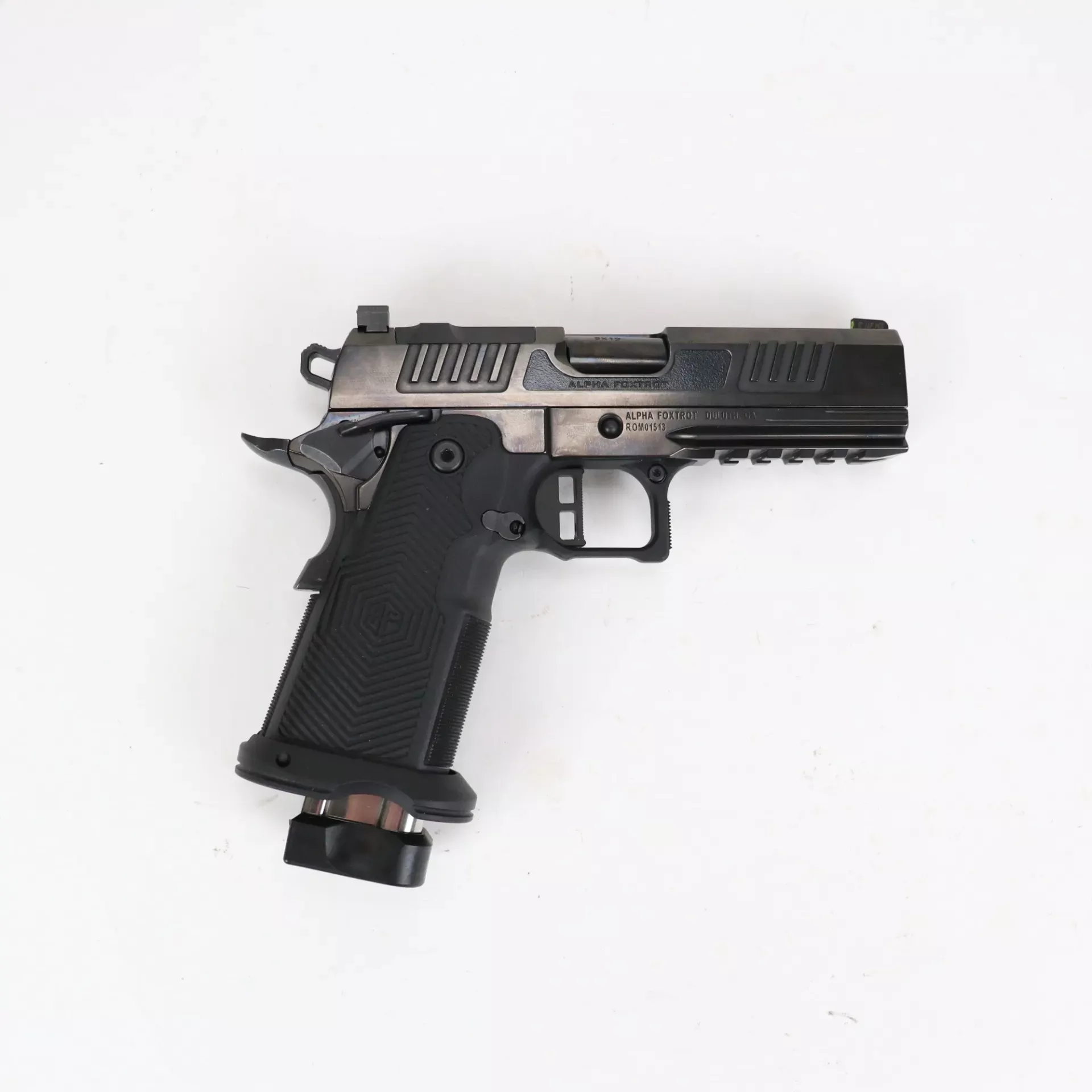 USED – Alpha Foxtrot Romulus 9mm Semi Auto Pistol GTO378967