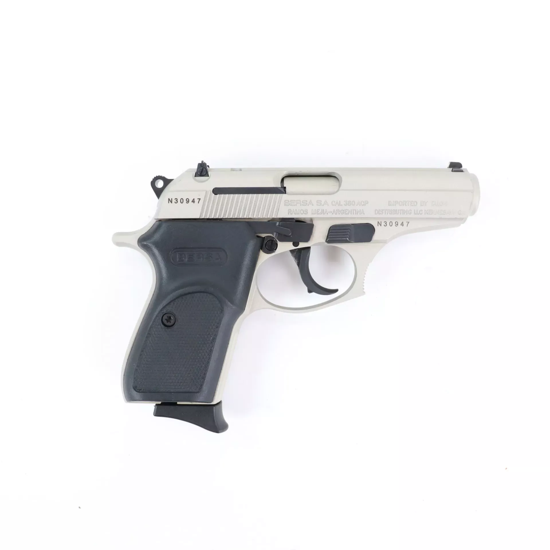 USED - Bersa SA Thunder 380 380ACP Semi Auto Pistol GTO379640