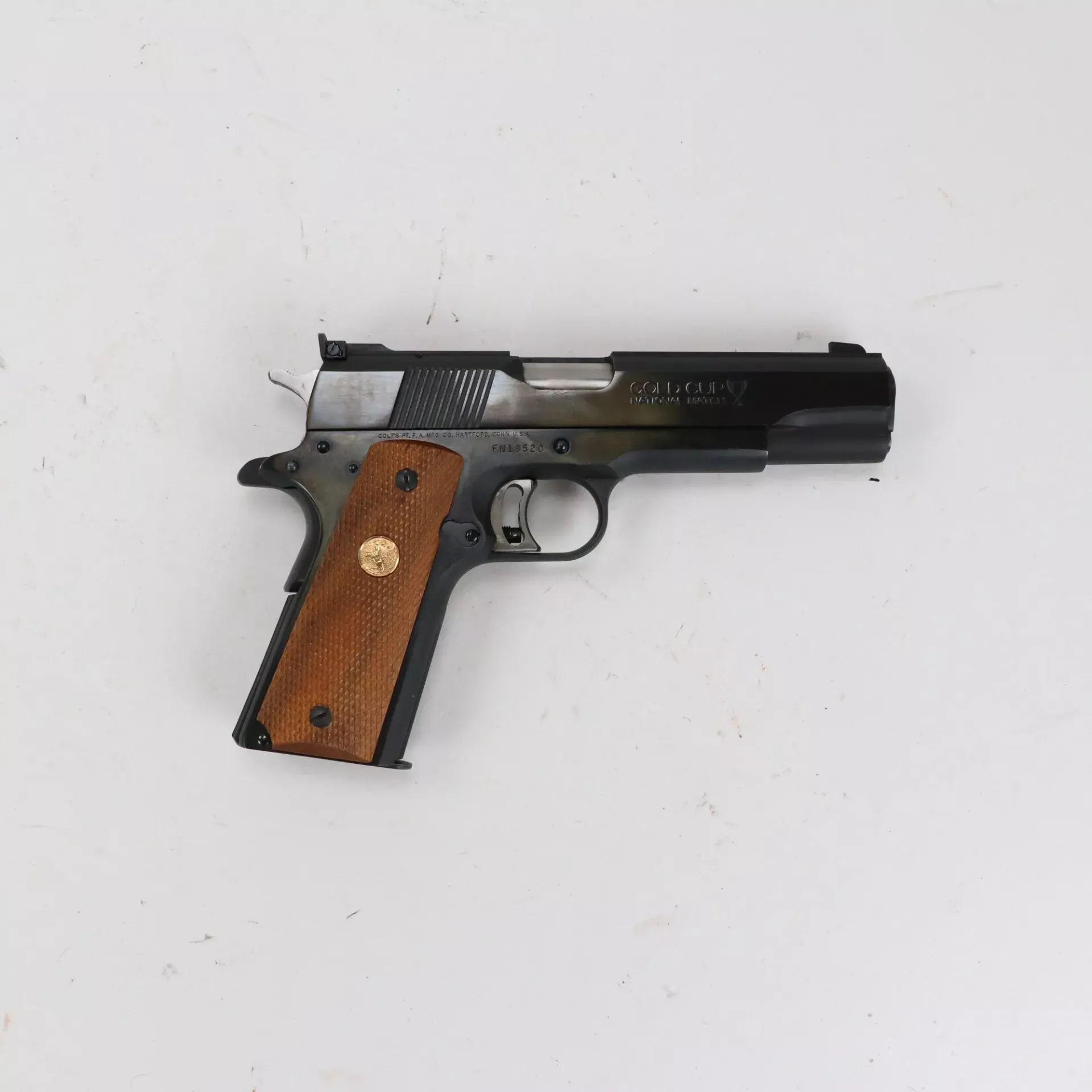 USED - Colt Gold Cup National Match 45ACP Semi Auto Pistol GTO504968