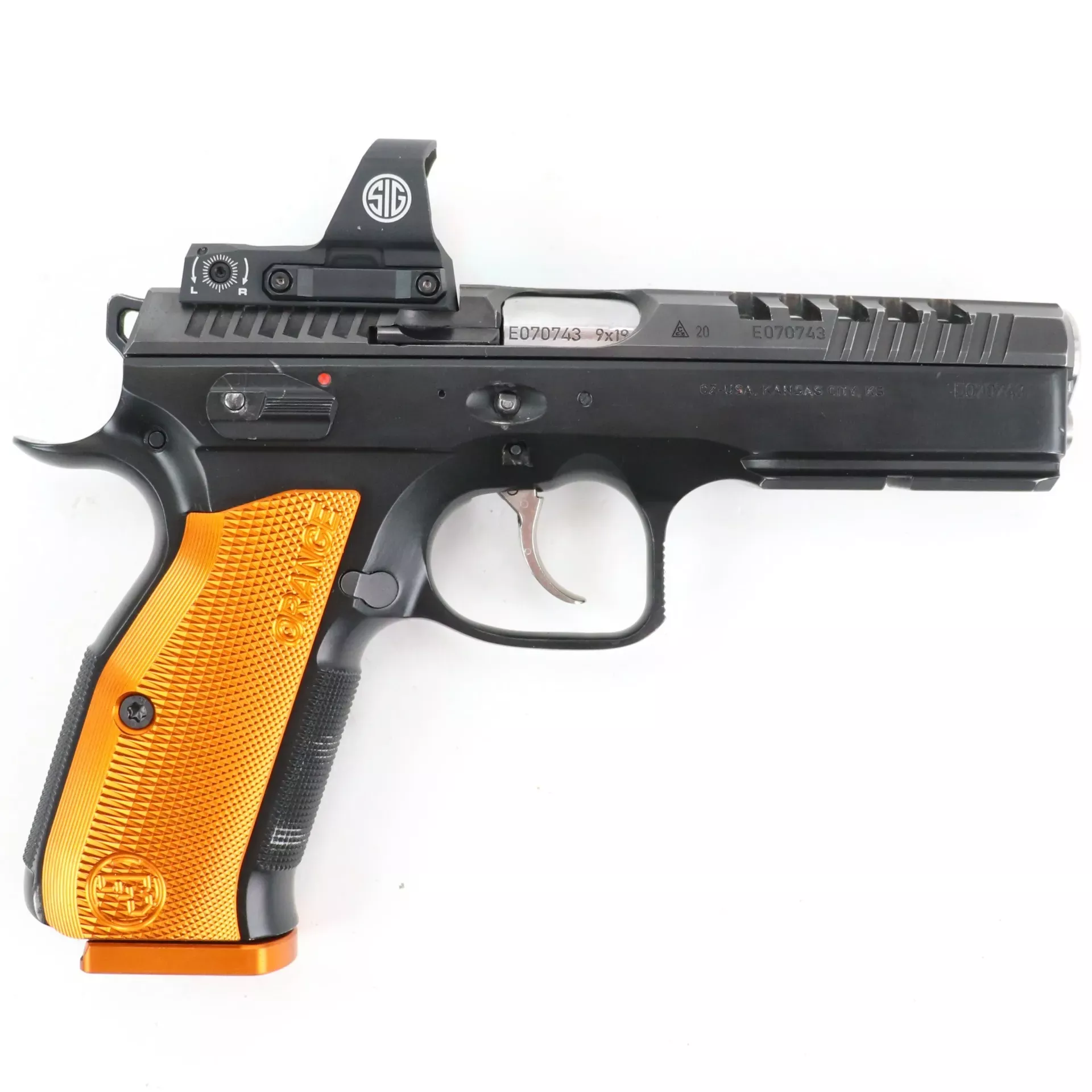 USED - CZ Shadow 2 9MM Semi Auto Pistol GTO382540