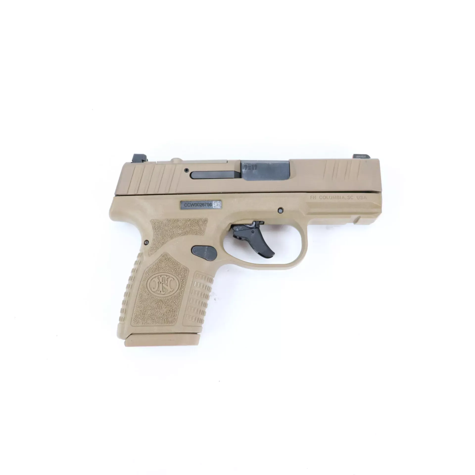USED - FNH USA Reflex 9mm Semi Auto Pistol GTO379642