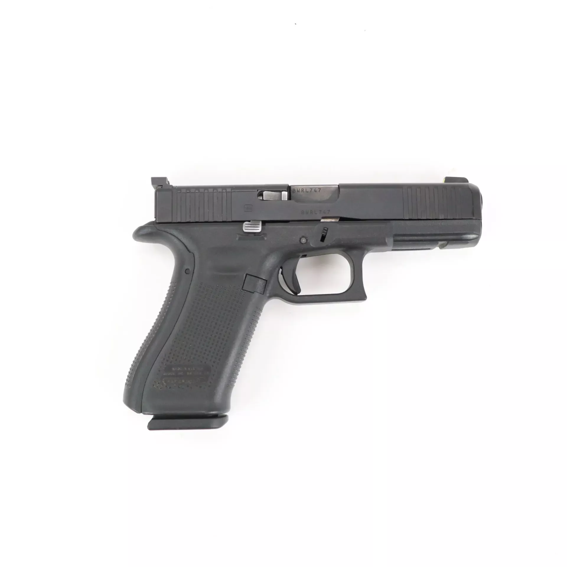 USED – Glock 17 Gen 5 MOS 9mm Semi Auto Pistol GTO378595