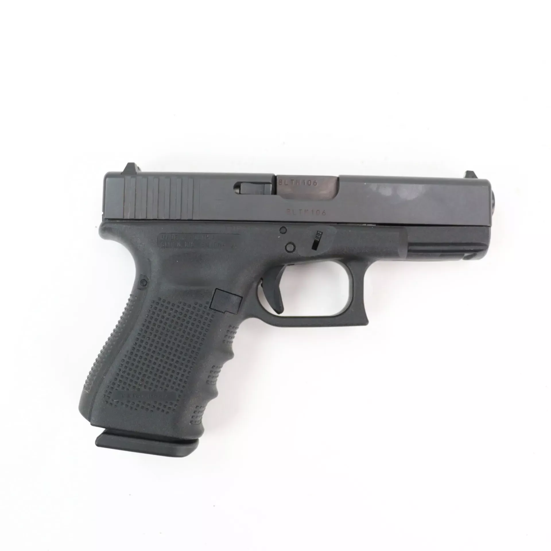 USED – Glock 19 Gen 4 9mm Semi auto Pistol GTO506010