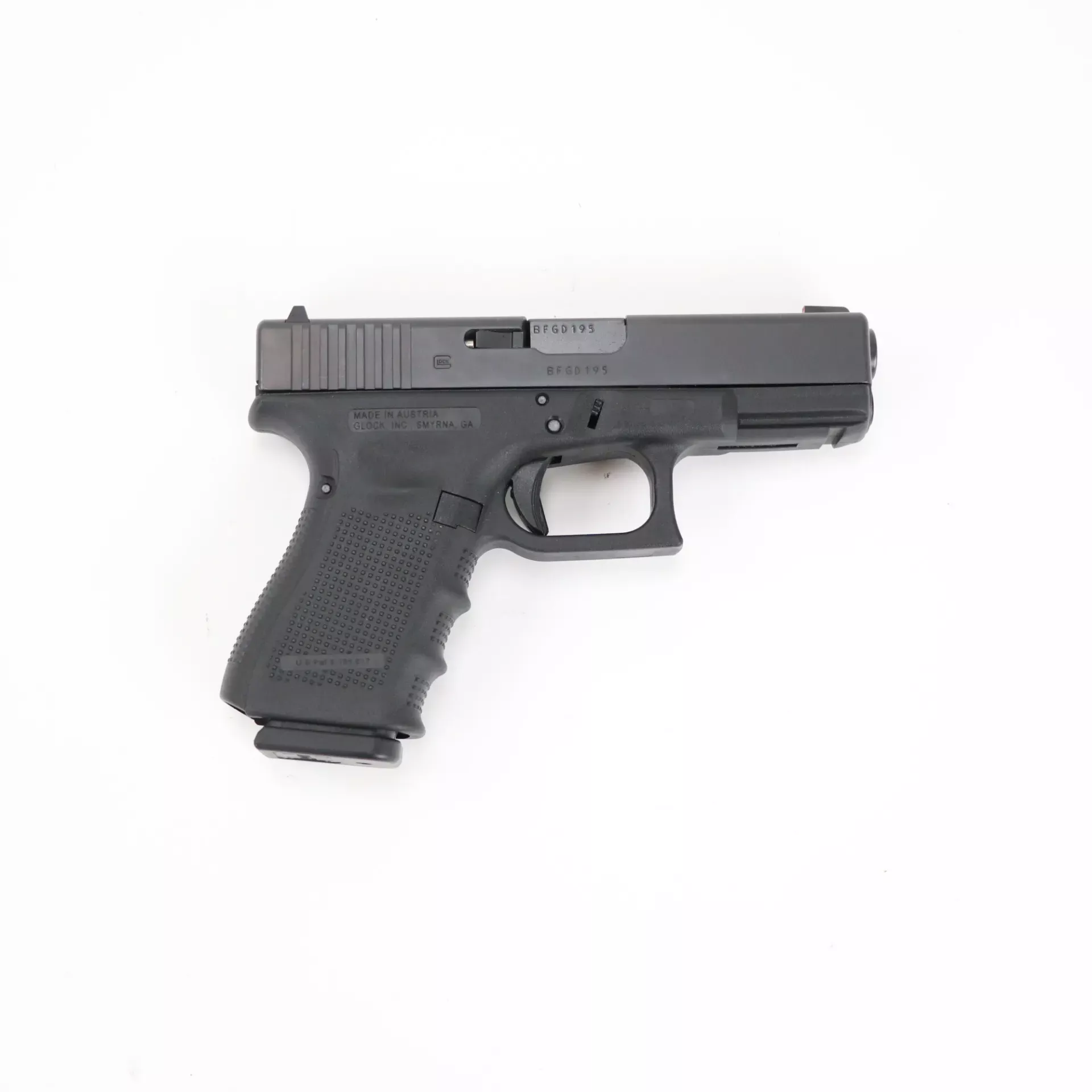 USED – Glock 23 GEN 4 40SW Semi Auto Pistol GTO377621