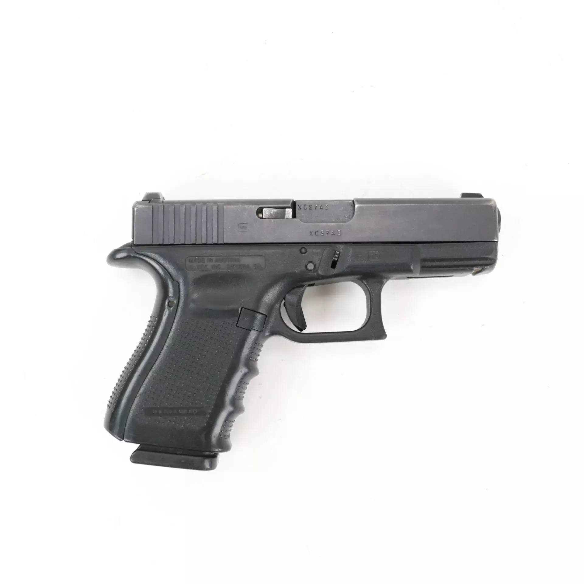 USED – Glock 23 Gen 4 40SW Semi Auto Pistol GTO379245