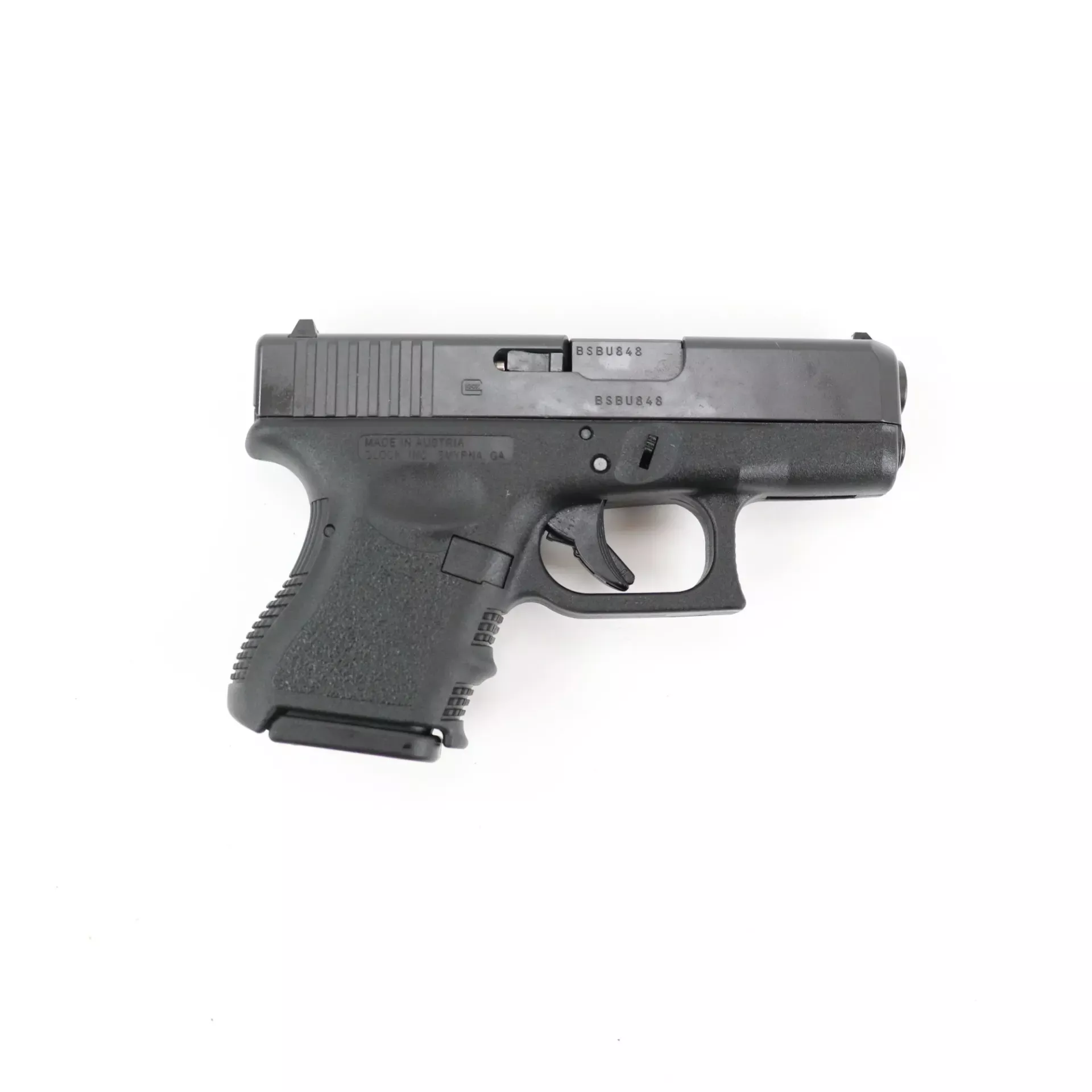 USED – Glock 26 9mm Semi Auto Pistol GTO379283
