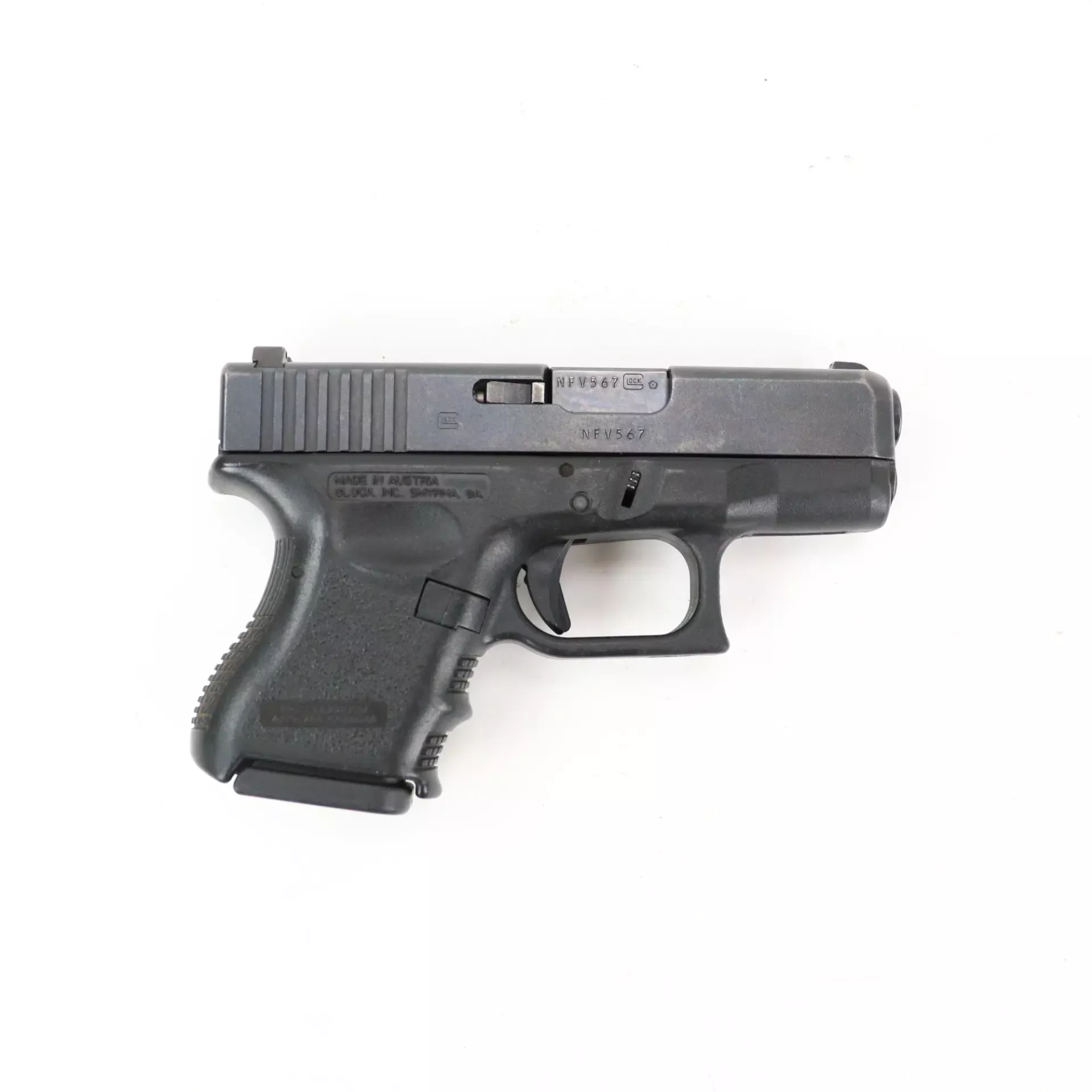 USED – Glock 27 40SW Semi Auto Pistol GTO379246