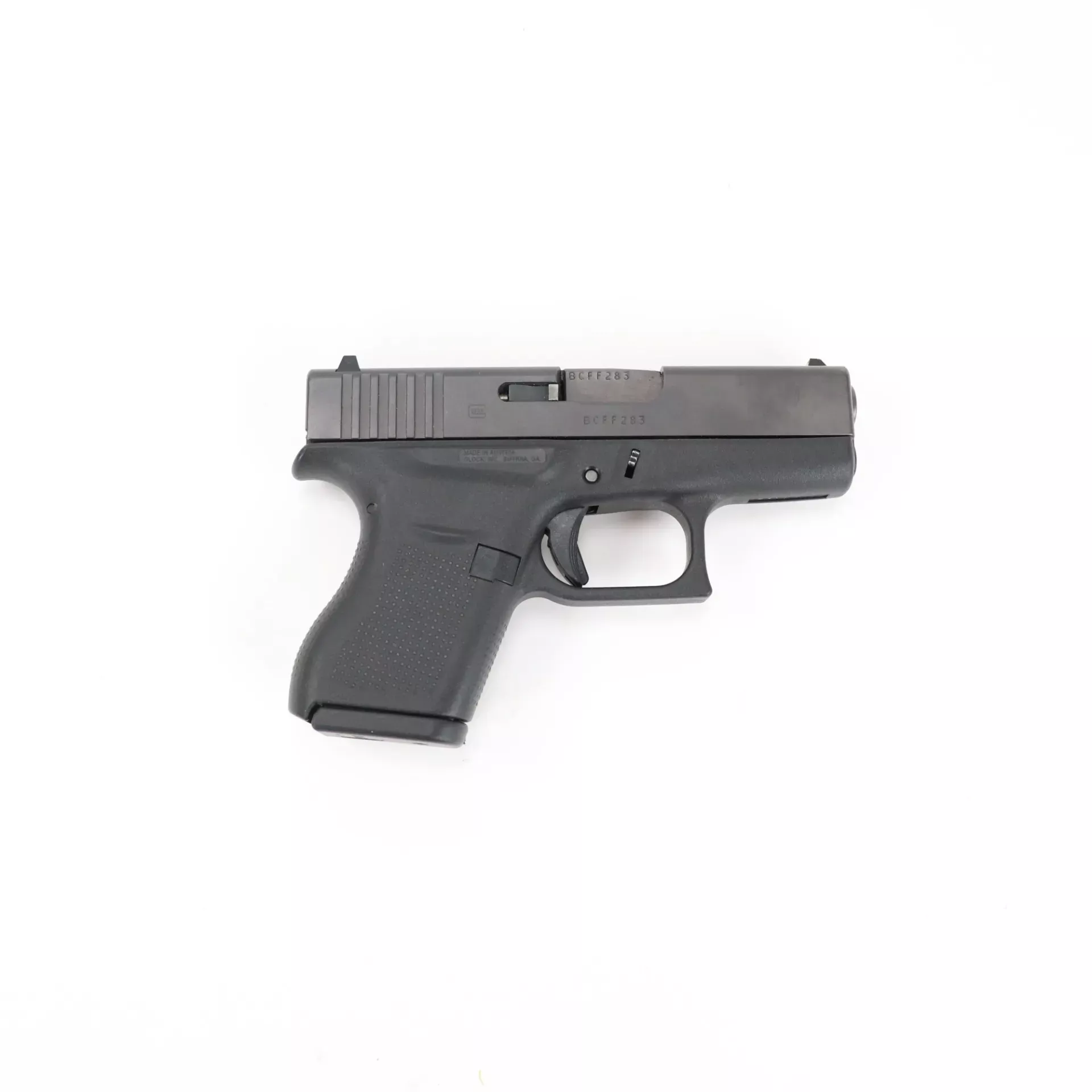 USED – Glock 43 9mm Semi Auto Pistol GTO377610